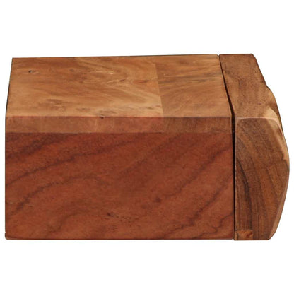 Wall Shelves 2 pcs 40x17x8 cm Solid Wood Acacia