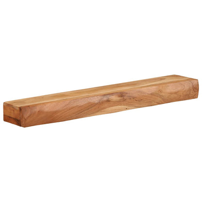 Wall Shelves 2 pcs 80x17x8 cm Solid Wood Acacia