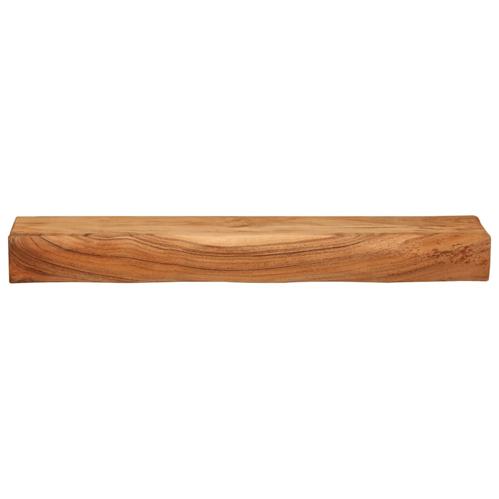 Wall Shelves 2 pcs 80x17x8 cm Solid Wood Acacia