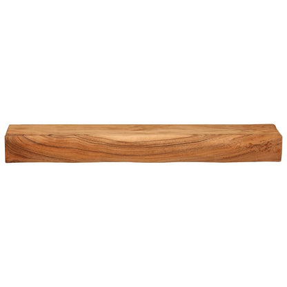Wall Shelves 2 pcs 80x17x8 cm Solid Wood Acacia