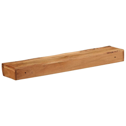 Wall Shelves 2 pcs 80x17x8 cm Solid Wood Acacia