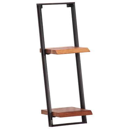 Wall Shelves 5 pcs Solid Wood Acacia