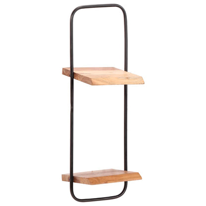 Wall Shelves 5 pcs Solid Wood Acacia