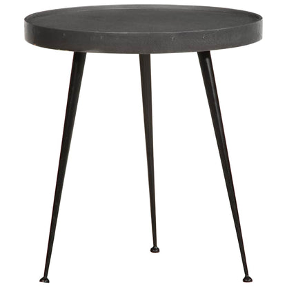 Coffee Table 2 pcs Black Engineered Wood