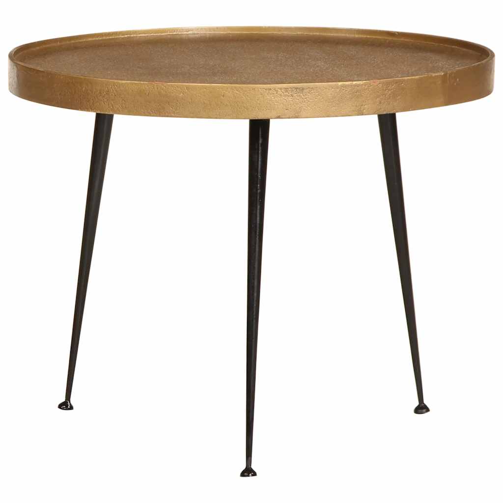 Coffee Table 2 pcs Golden Engineered Wood