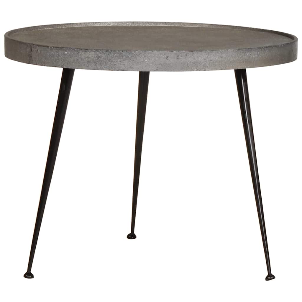 Coffee Table 2 pcs Silver Engineered Wood