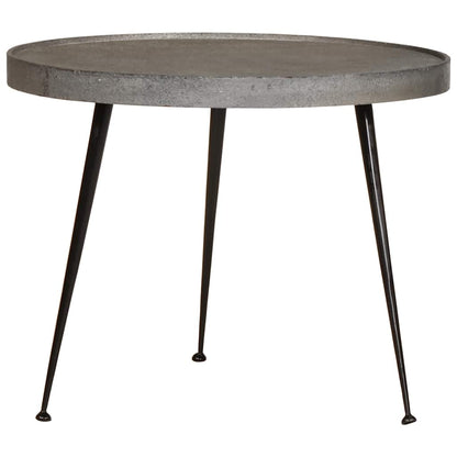 Coffee Table 3 pcs Silver Engineered Wood