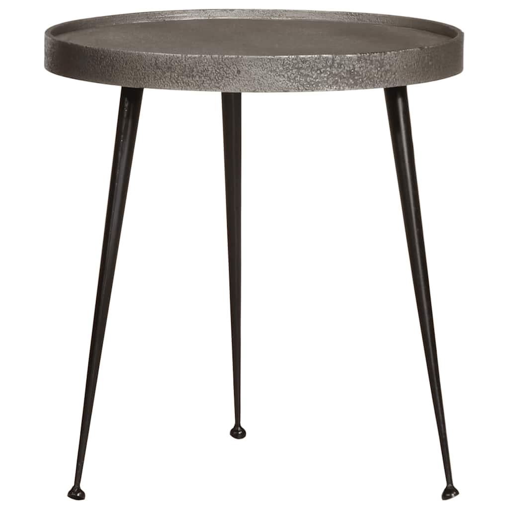 Coffee Table 3 pcs Silver Engineered Wood