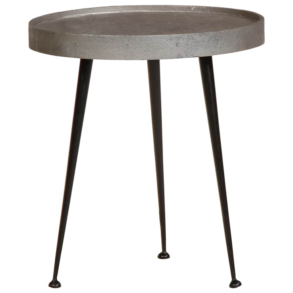Coffee Table 3 pcs Silver Engineered Wood