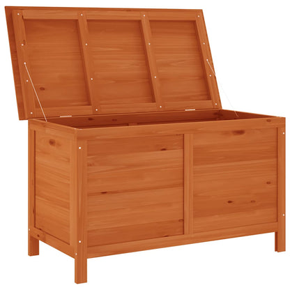 Garden Storage Box 99x49,5x58,5 cm Solid Wood Fir