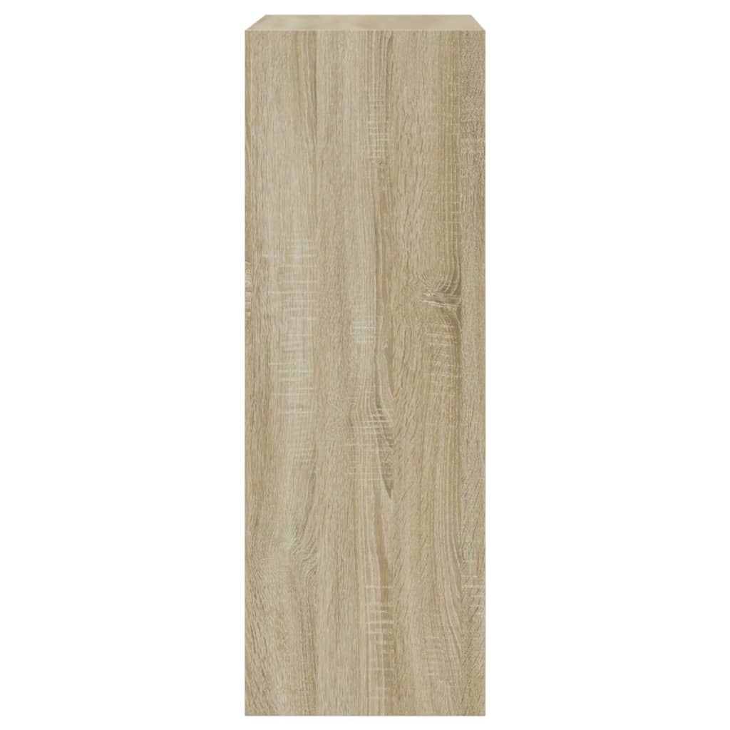 Shoe Cabinet Sonoma Oak 60x34x96,5 cm Engineered Wood