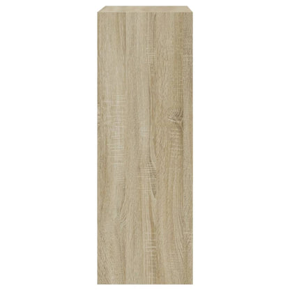 Shoe Cabinet Sonoma Oak 60x34x96,5 cm Engineered Wood