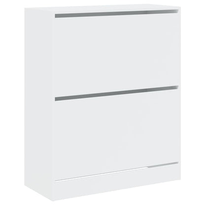 Shoe Cabinet White 80x34x96,5 cm Engineered Wood