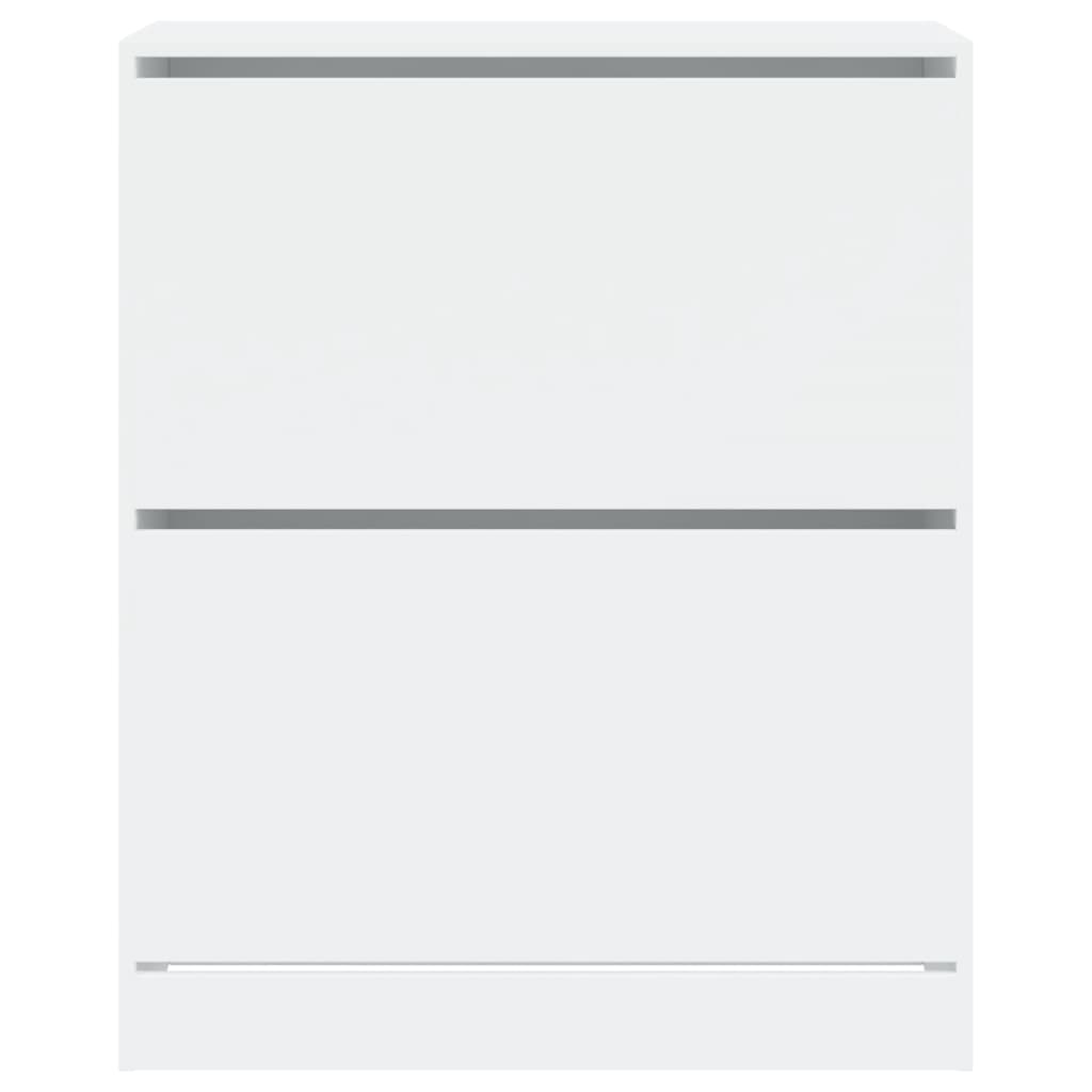 Shoe Cabinet White 80x34x96,5 cm Engineered Wood