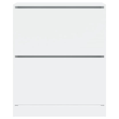 Shoe Cabinet White 80x34x96,5 cm Engineered Wood