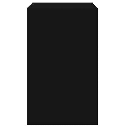 Shoe Cabinet | Black | Engineered wood | Compact | Shoe Cabinet