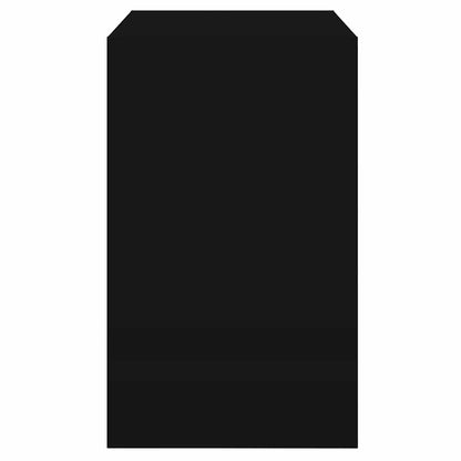 Shoe Cabinet Black 80x42x69 cm Engineered Wood