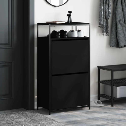 Shoe Cabinet Black