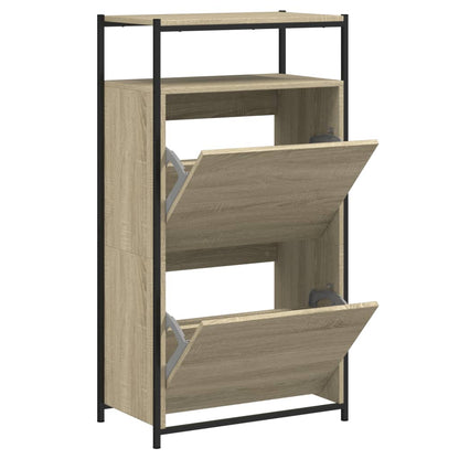 Shoe Cabinet Sonoma Oak N/A