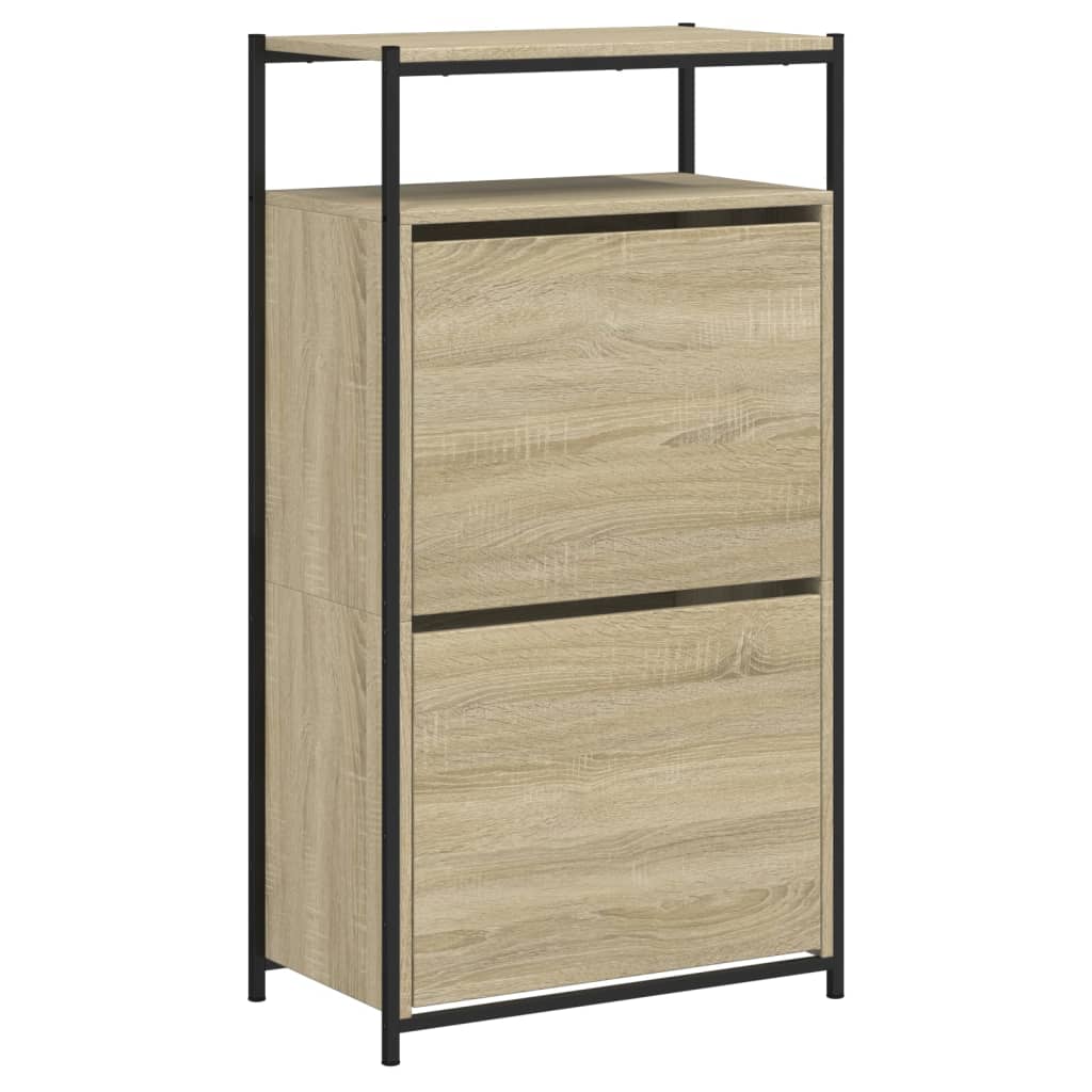 Shoe Cabinet Sonoma Oak N/A