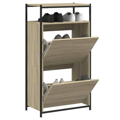 Shoe Cabinet Sonoma Oak N/A