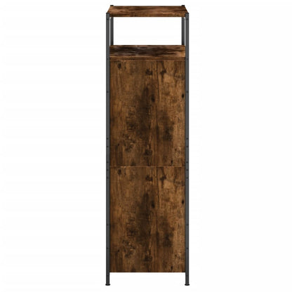 Shoe Cabinet Smoked Oak