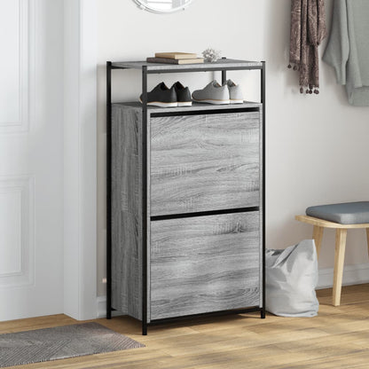 Shoe Cabinet Grey Sonoma
