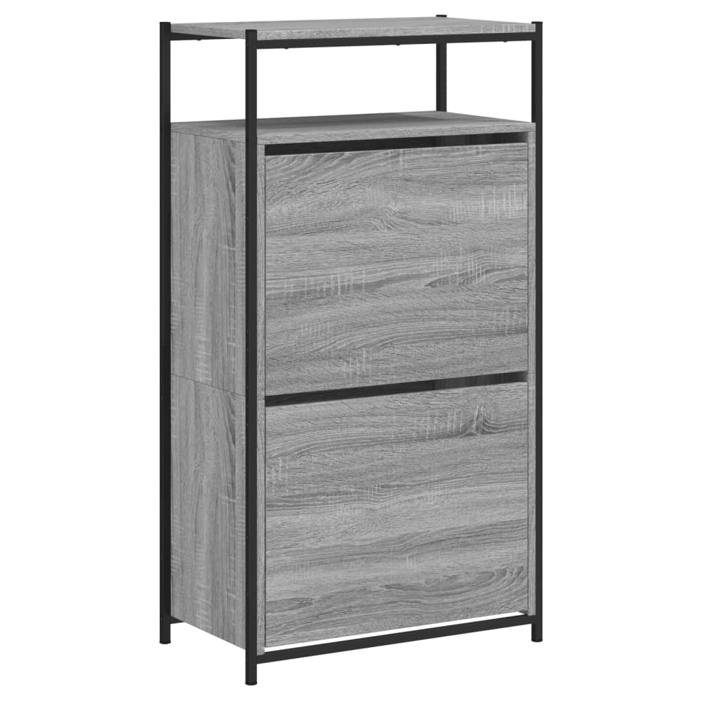 Shoe Cabinet Grey Sonoma