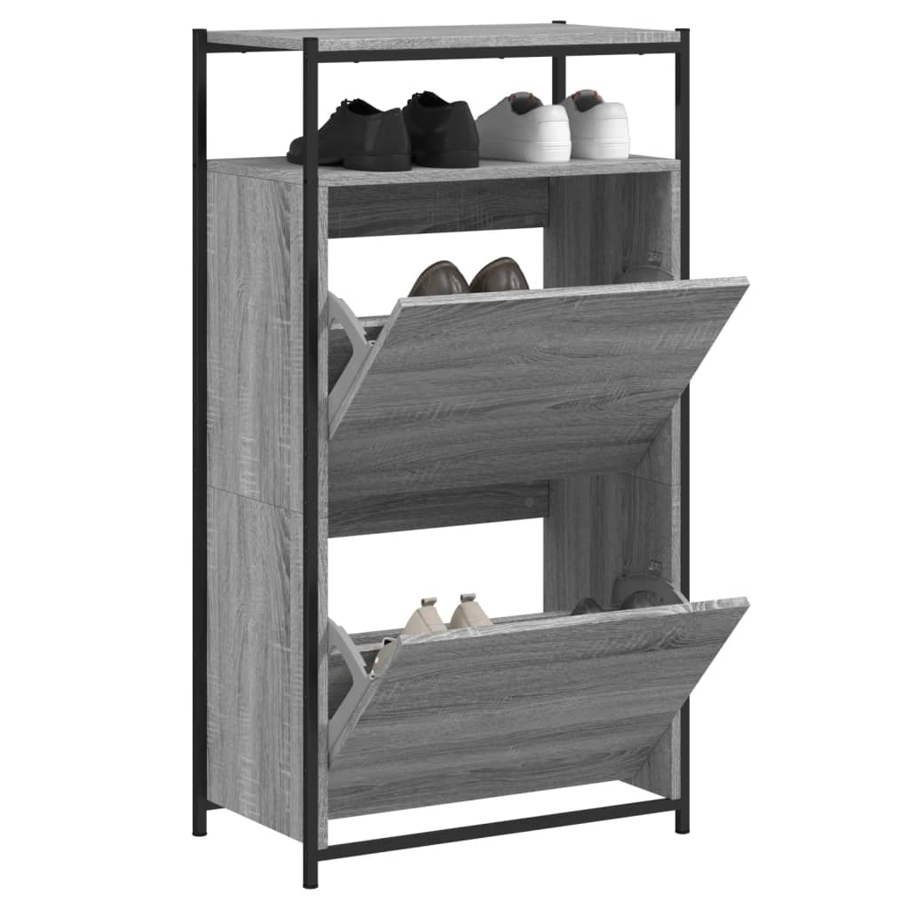 Shoe Cabinet Grey Sonoma