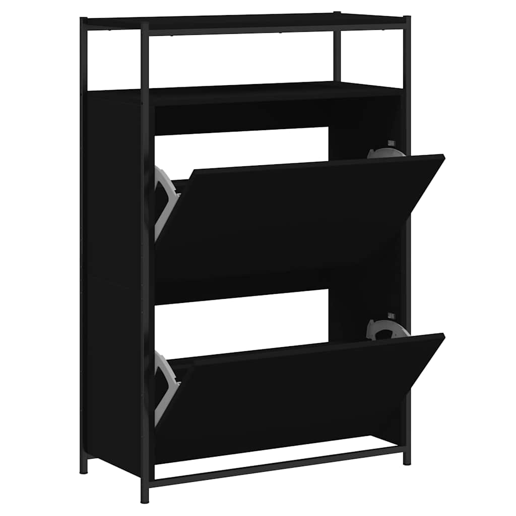 Shoe Cabinet Black