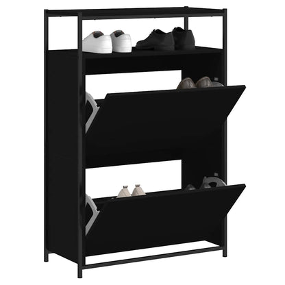 Shoe Cabinet Black