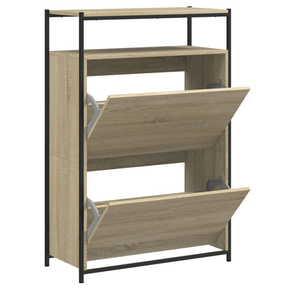 Shoe Cabinet Sonoma Oak 0