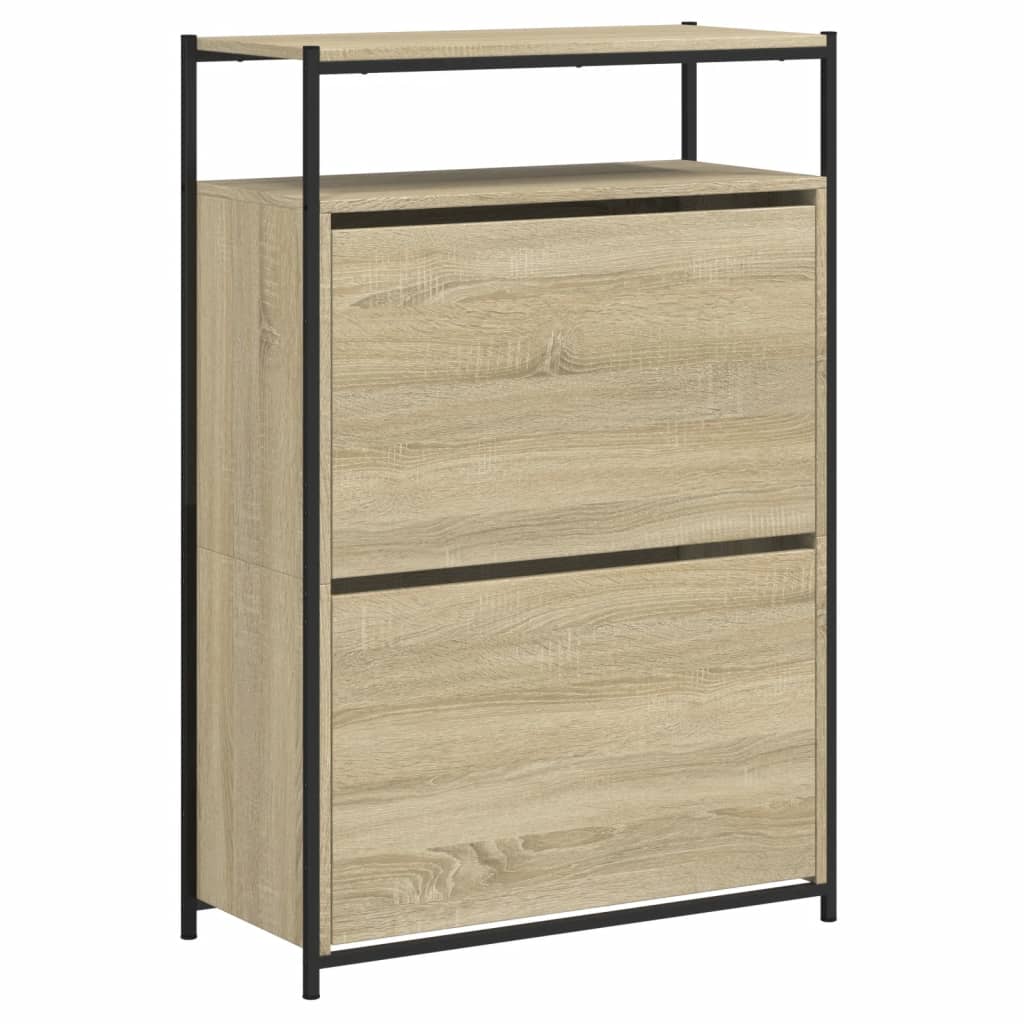 Shoe Cabinet Sonoma Oak 0