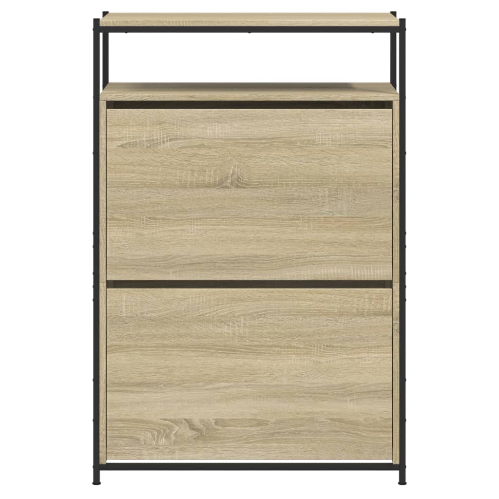 Shoe Cabinet Sonoma Oak 0