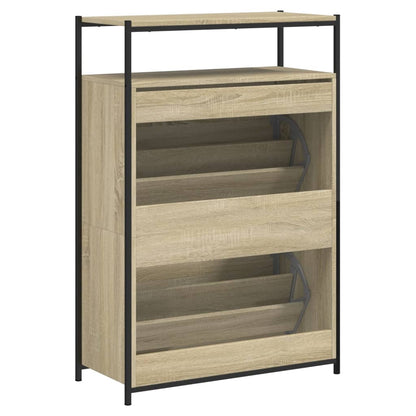 Shoe Cabinet Sonoma Oak 0