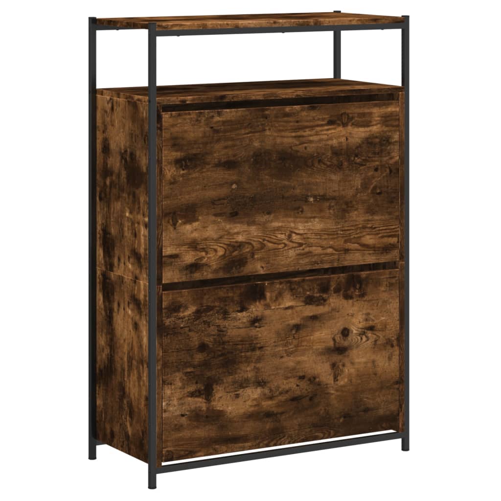 Shoe Cabinet Smoked Oak Holds loads of shoes