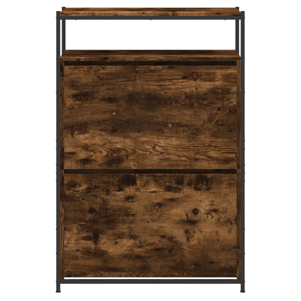 Shoe Cabinet Smoked Oak Holds loads of shoes