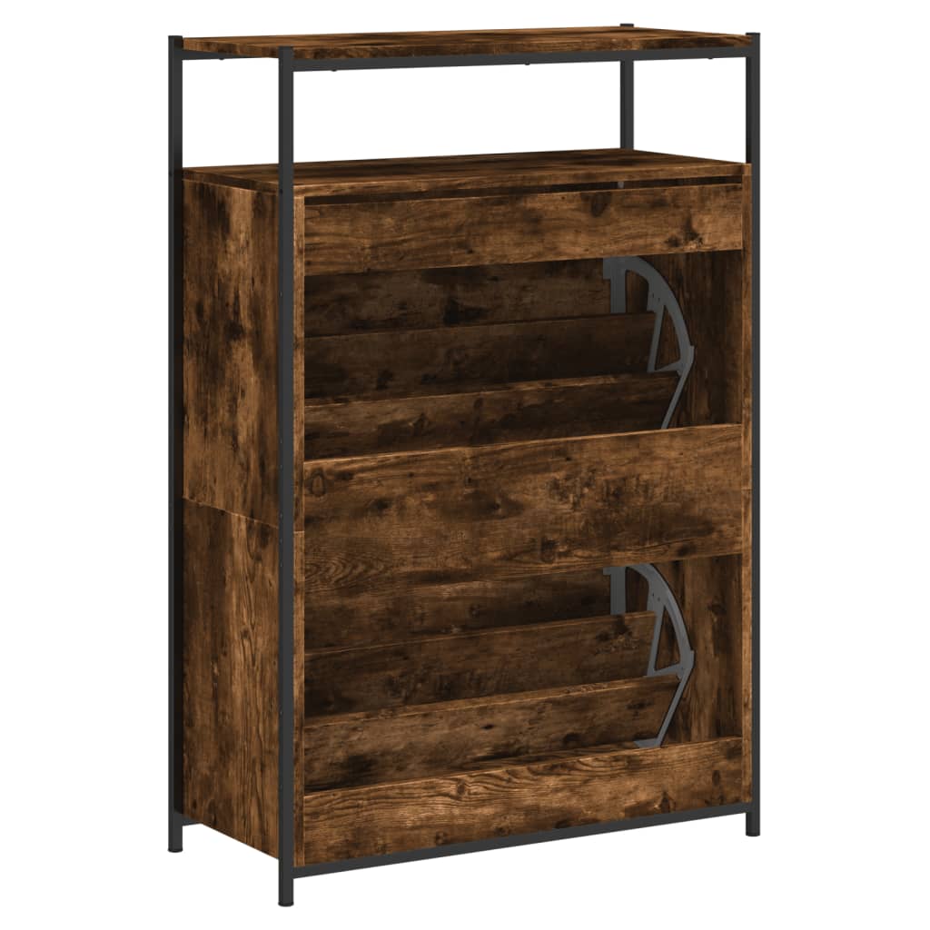 Shoe Cabinet Smoked Oak Holds loads of shoes