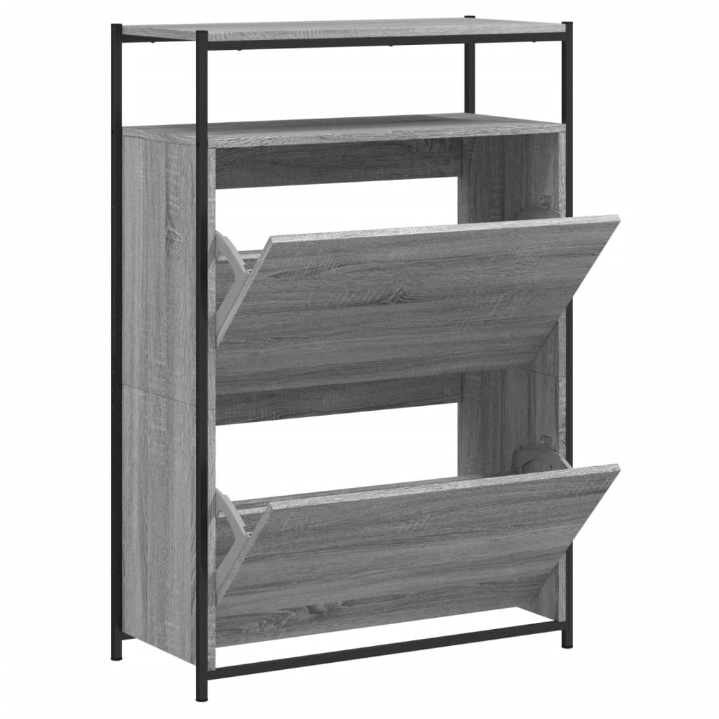 Shoe Cabinet Grey Sonoma