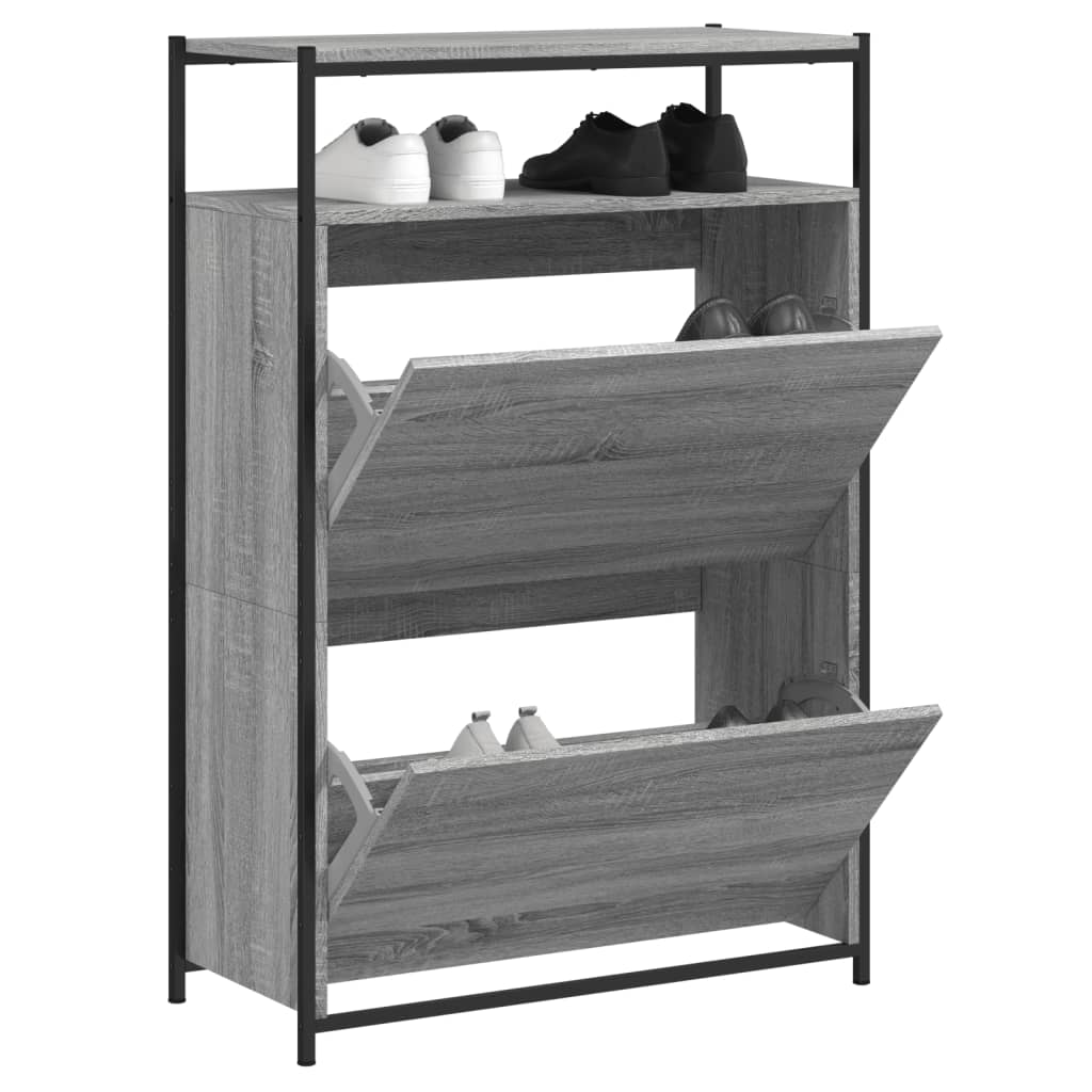 Shoe Cabinet Grey Sonoma