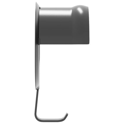 Bridle Racks 3 pcs Wall Mounted Black Iron