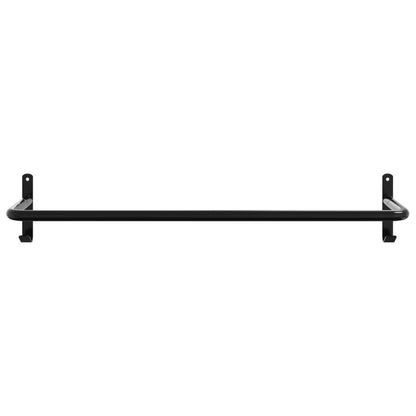 Saddle Pad Rack Black Iron