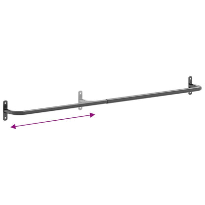 Saddle Pad Rack Black Iron
