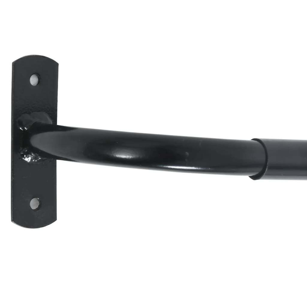 Saddle Pad Rack Black Iron