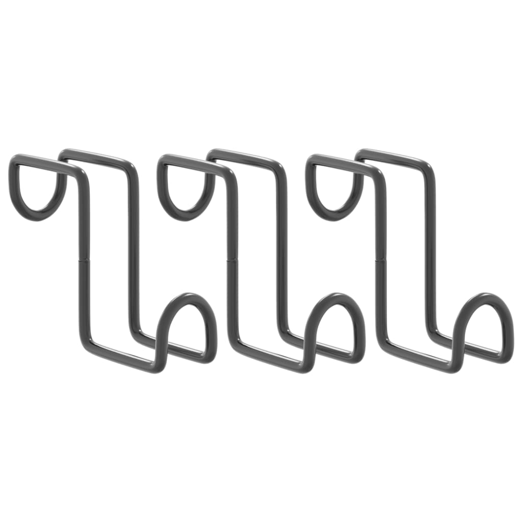 Bridle Hangers 3 pcs Black Steel
