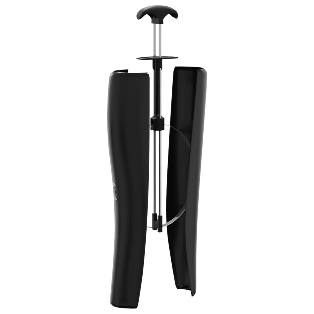 Boot Shapers for Riding Boots 1 Pair Black PP and Steel