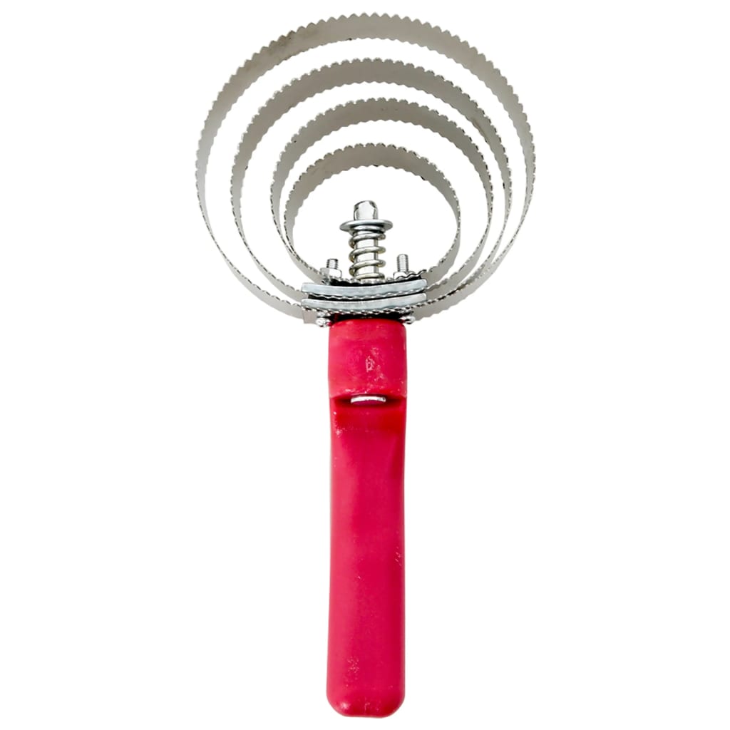 Curry Comb for Horse 4 Rings Reversible Stainless Steel