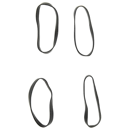 Braiding Bands for Horse 1500 pcs Black Silicone
