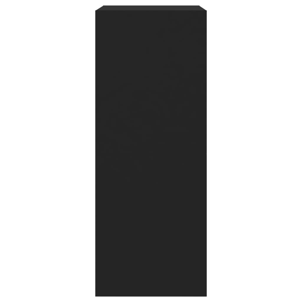 Shoe Cabinet | Black | Engineered wood | 60x42x108 cm | Shoe Cabinet