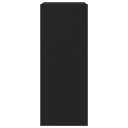 Shoe Cabinet | Black | Engineered wood | 60x42x108 cm | Shoe Cabinet